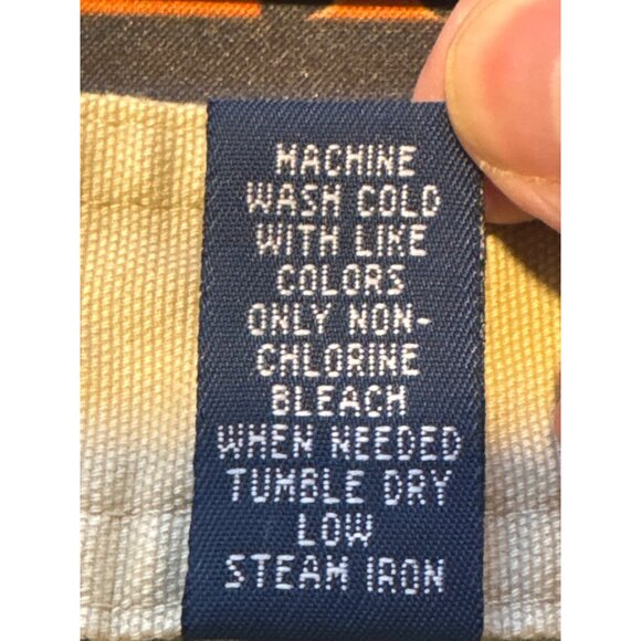 Vintage Mens Cargo Shorts 36 Khaki 100% Cotton Heavy Pockets John Ashford - Picture 5 of 8